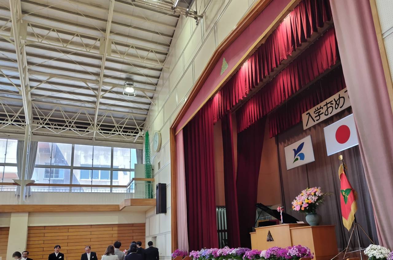 【入学式】母校